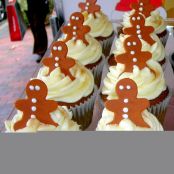 Molasses Gingerbread Cupcakes